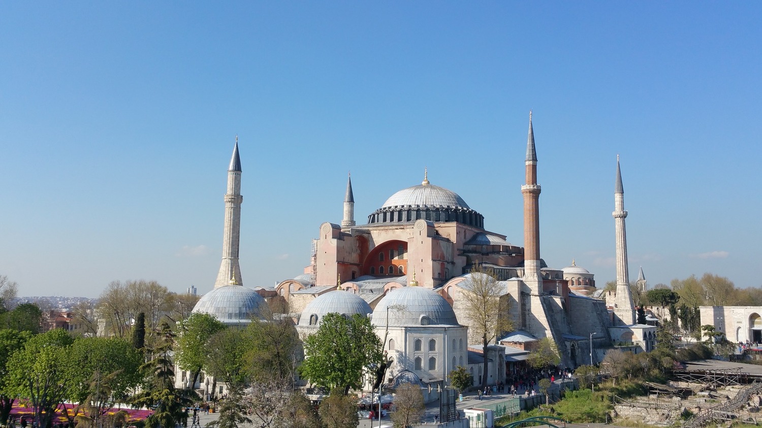 Chrám Boží Moudrosti (Hagia Sofia).