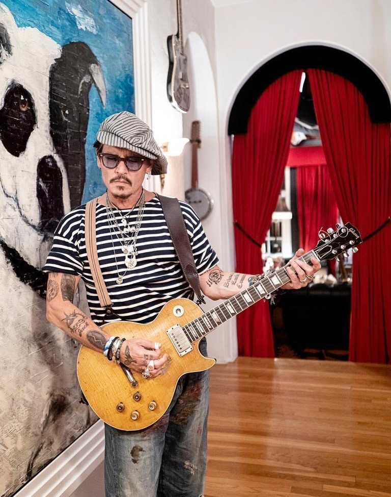 Herec Johnny Depp.