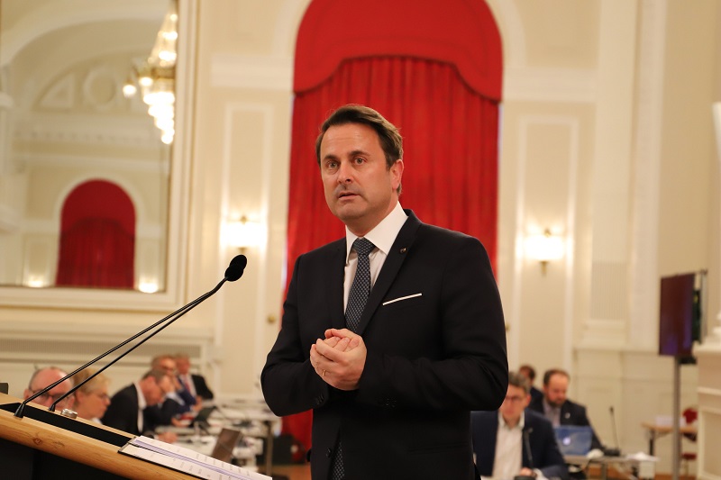 Lucemburský premiér Xavier Bettel.