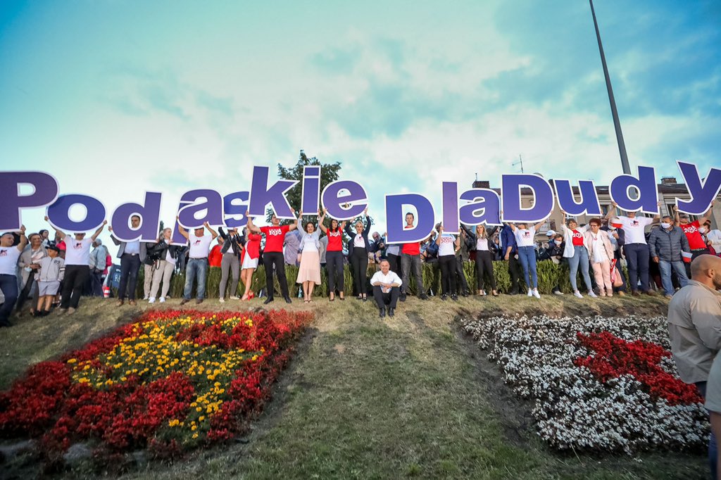 Andrzej Duda na návštěvě Podleského vojvodství.
