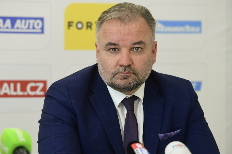 Výkonný ředitel Ligové fotbalové asociace Tomáš Bárta.