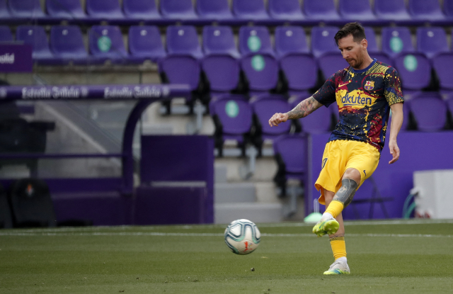Fotbalista Lionel Messi.
