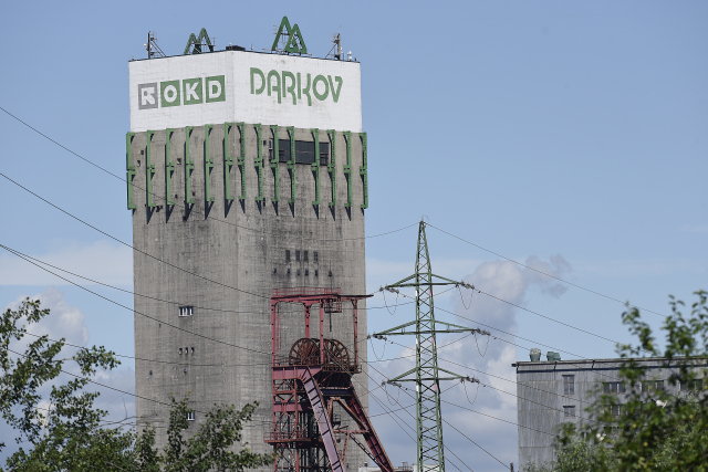 Důl Darkov v Karviné.