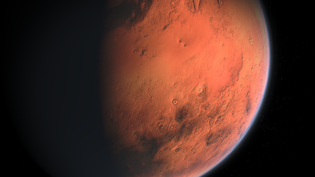 Planeta Mars.