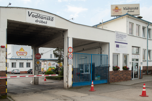 Vodňanské kuře z koncernu Agrofert.
