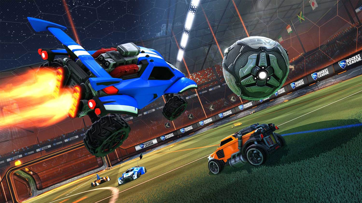 Fotbal s auty Rocket League bude nově zdarma 