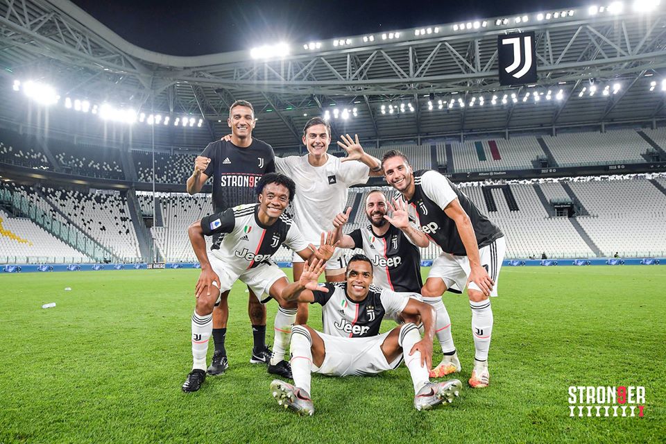 Fotbalisté Juventusu.