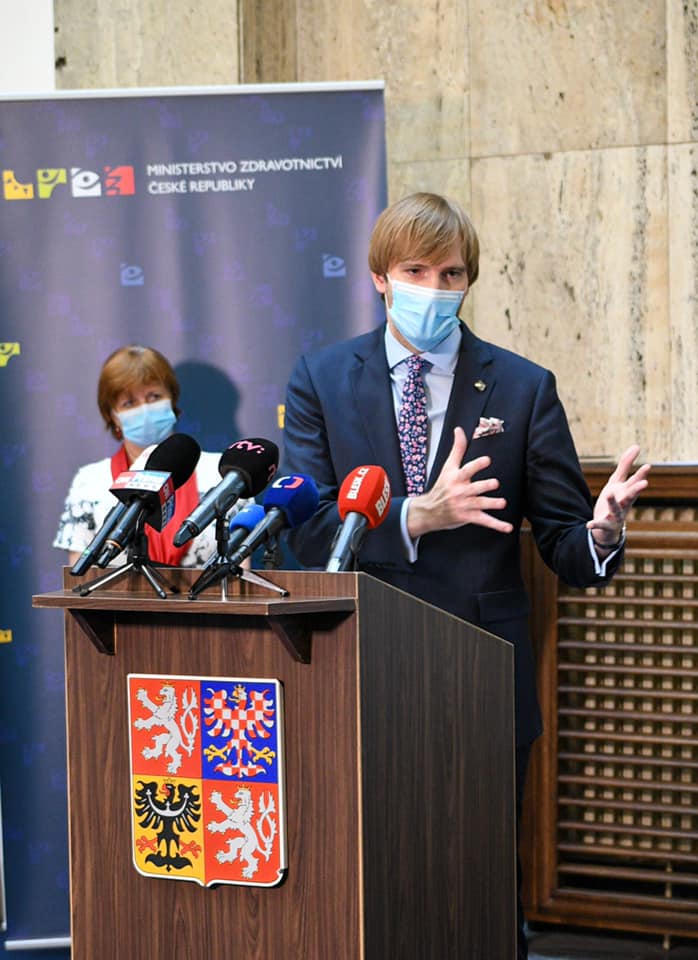 Ministr zdravotnictví Adam Vojtěch.