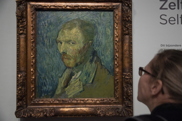 Autoportrét van Gogha.