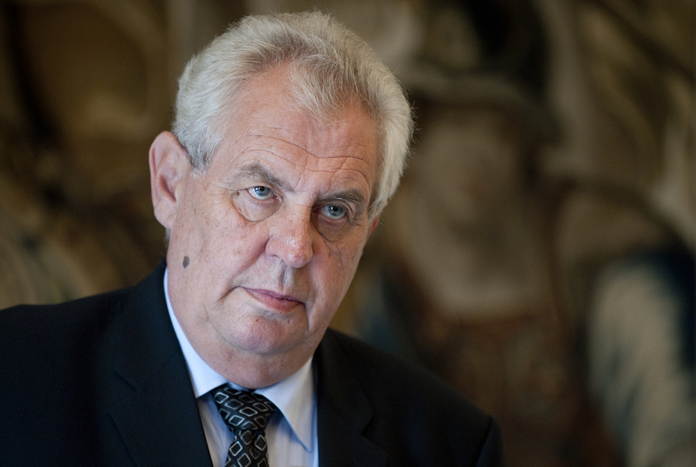 Prezident Miloš Zeman.