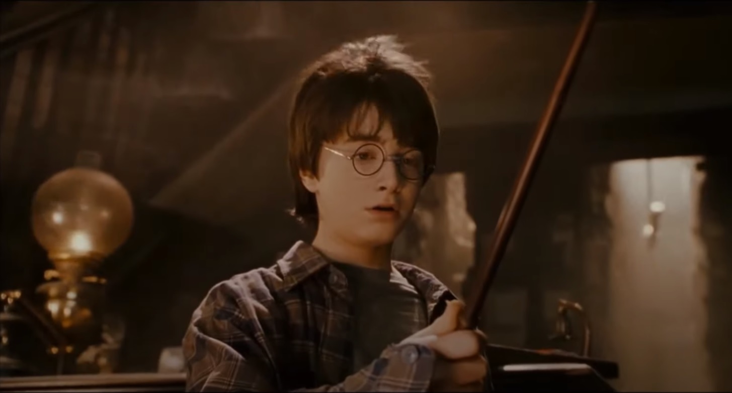 Kouzelnický učeň Harry Potter.