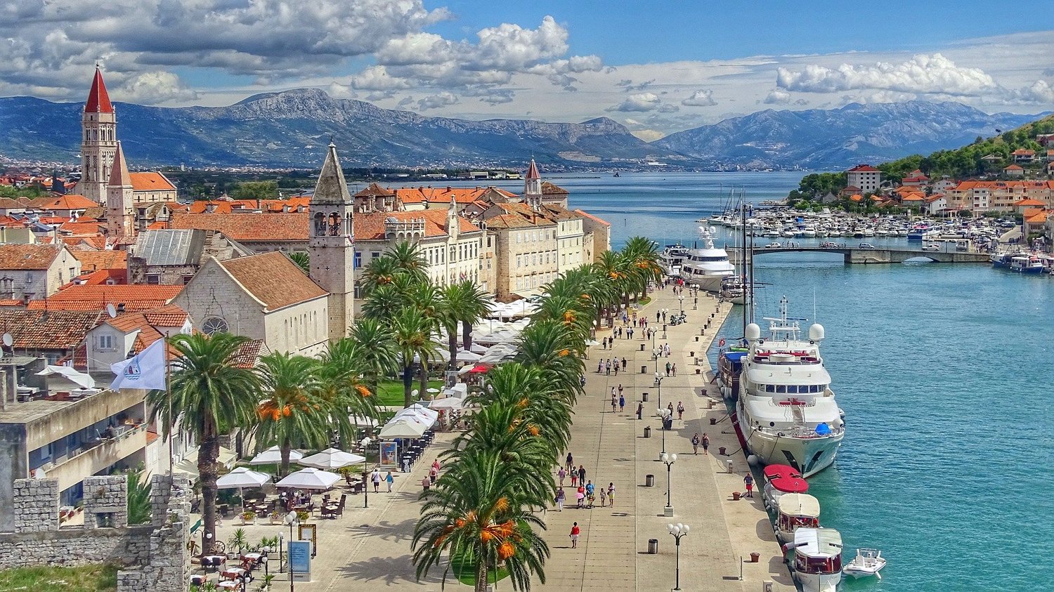 Chorvatské město Trogir.
