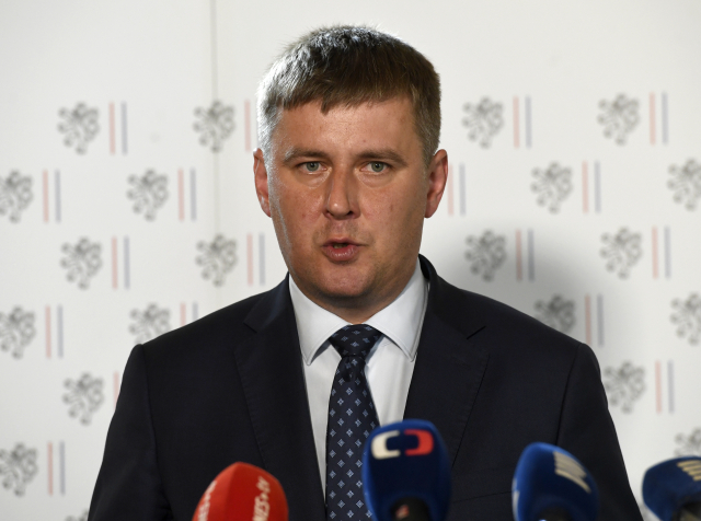 Ministr zahraničí Tomáš Petříček.