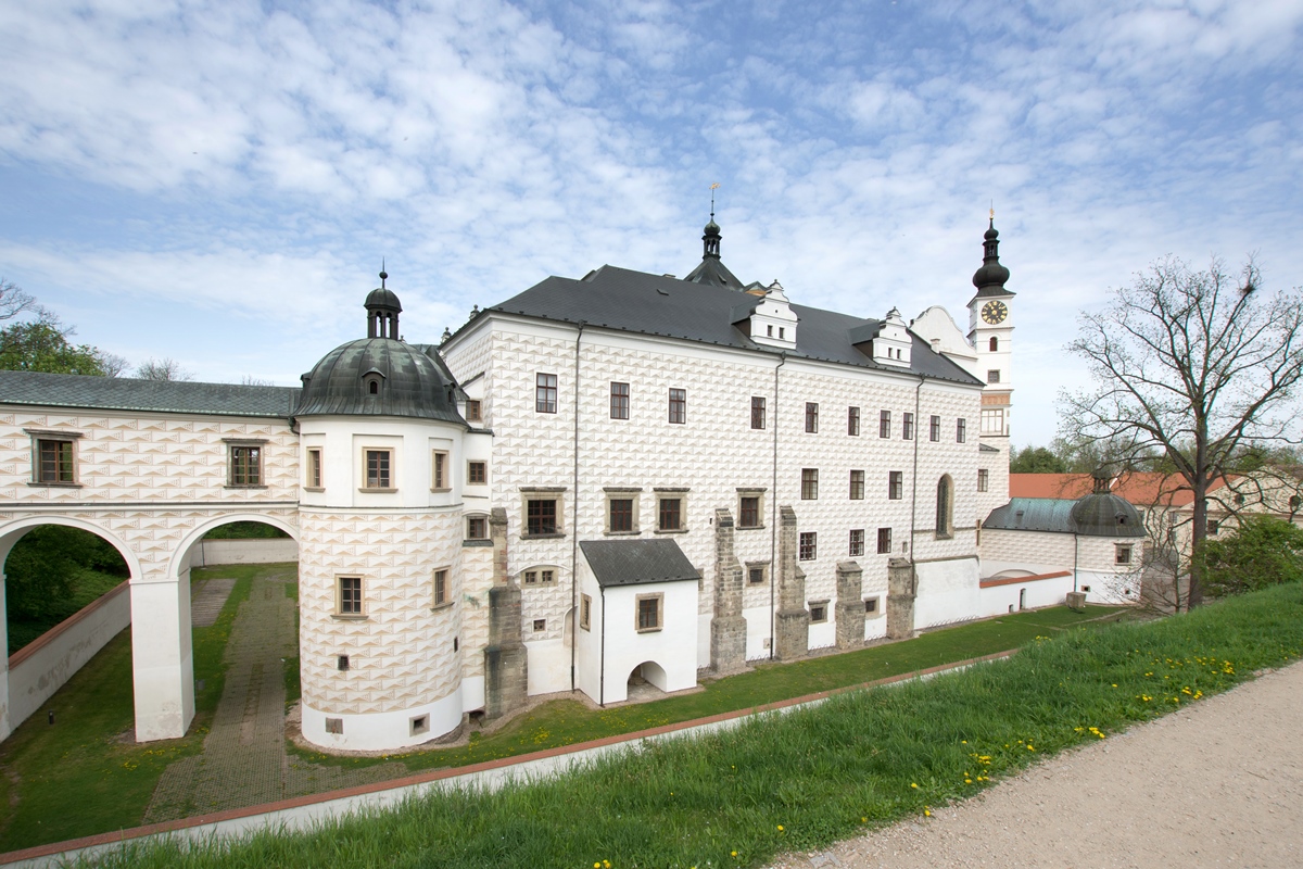 Zámecký palác v Pardubicích.
