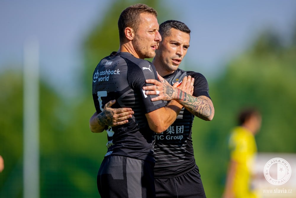 Hráči Slavie.