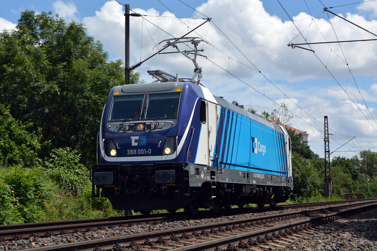 Lokomotiva ČD Cargo. 