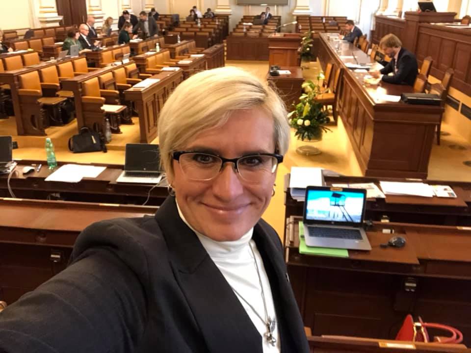 Bývalá ministryně obrany a pro místní rozvoj Karla Šlechtová.