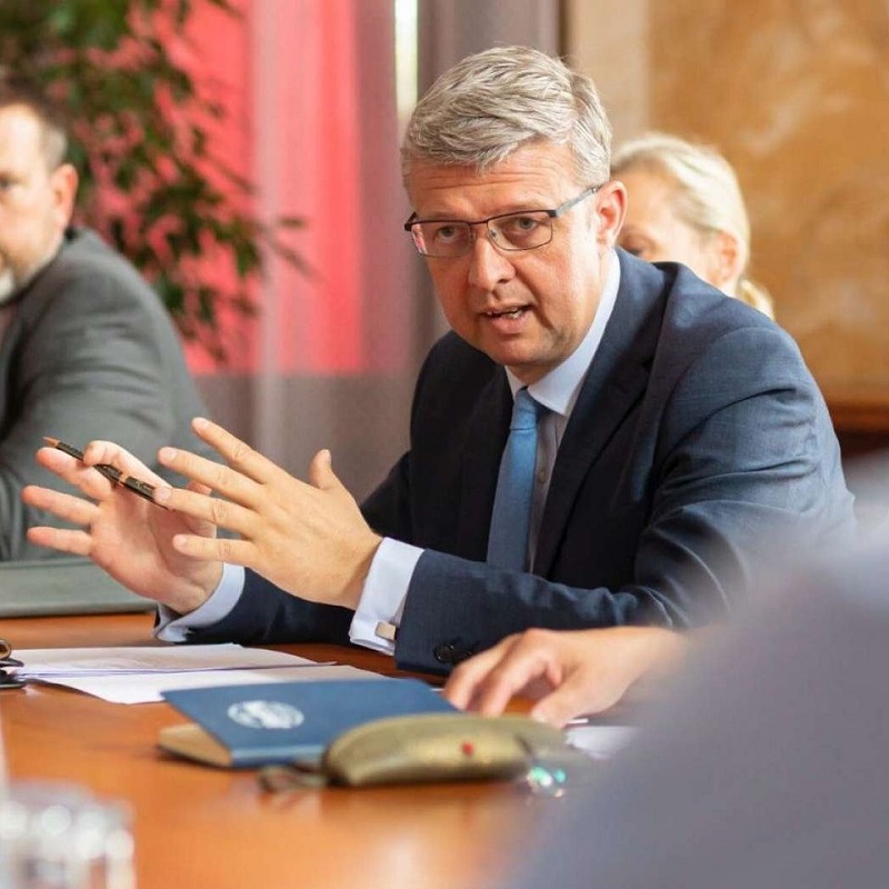 Ministr průmyslu a obchodu Karel Havlíček.