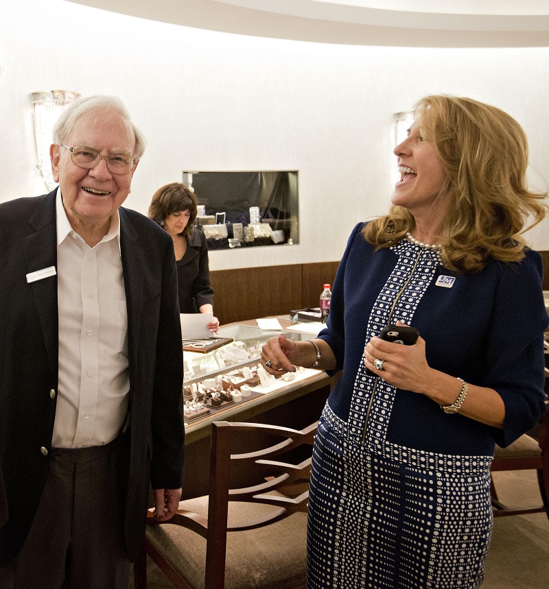 Oslavenec Warren Buffett.