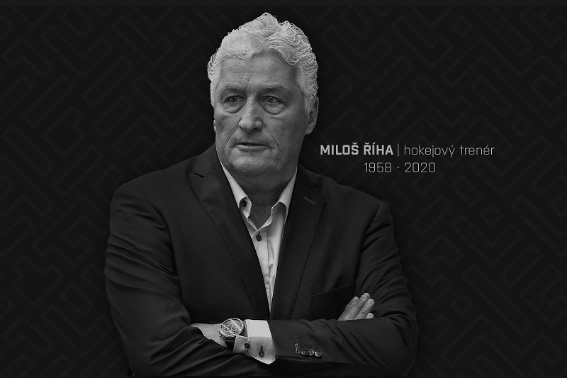 Zemřel hokejový trenér Miloš Říha.