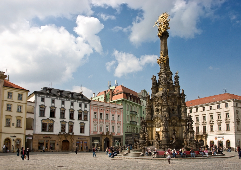 Sloup Nejsvětější Trojice v Olomouci.