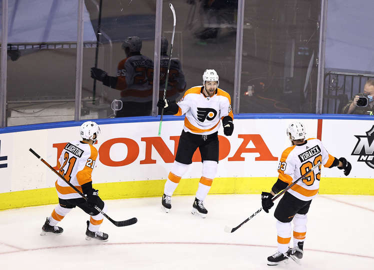 Hokejisté Philadelphie.