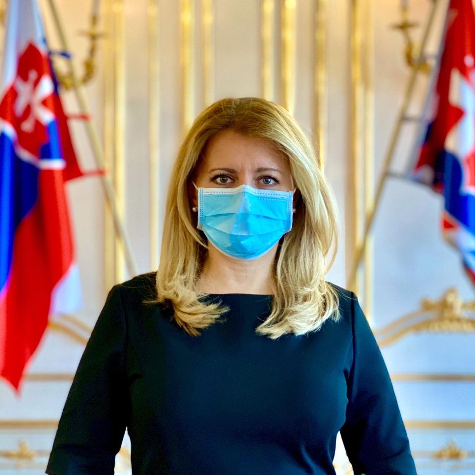 Slovenská prezidentka Zuzana Čaputová.