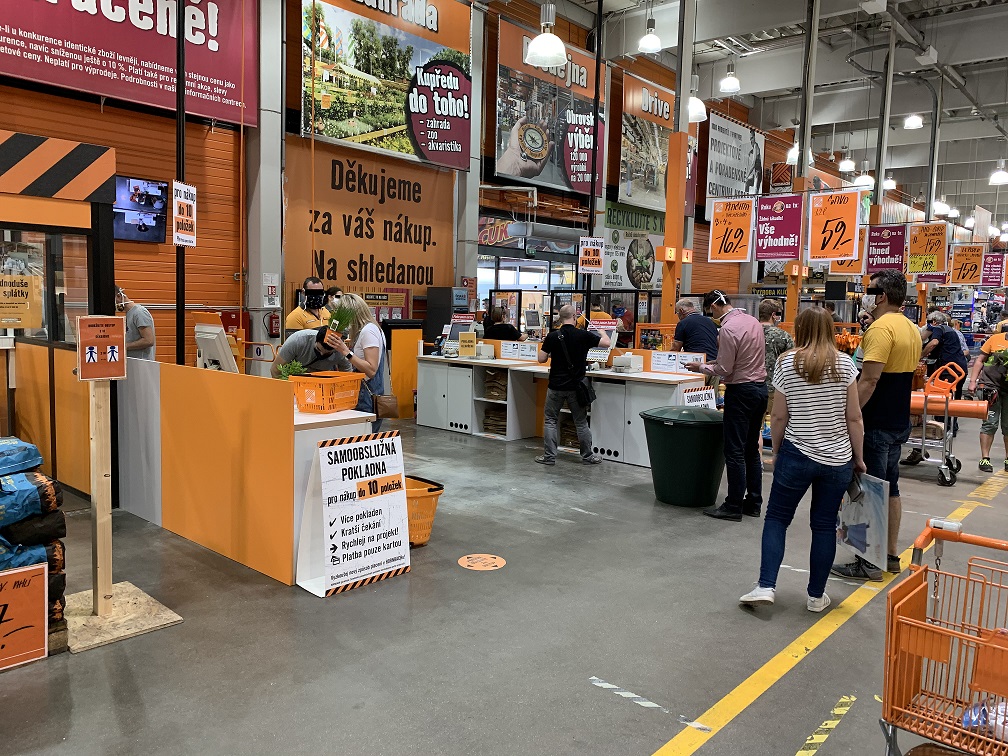 Prodejna Hornbach Velká Chuchle.