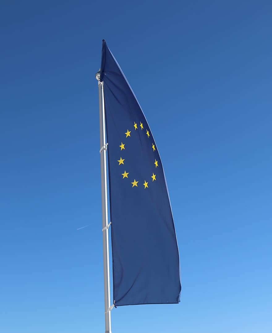 Vlajka EU.