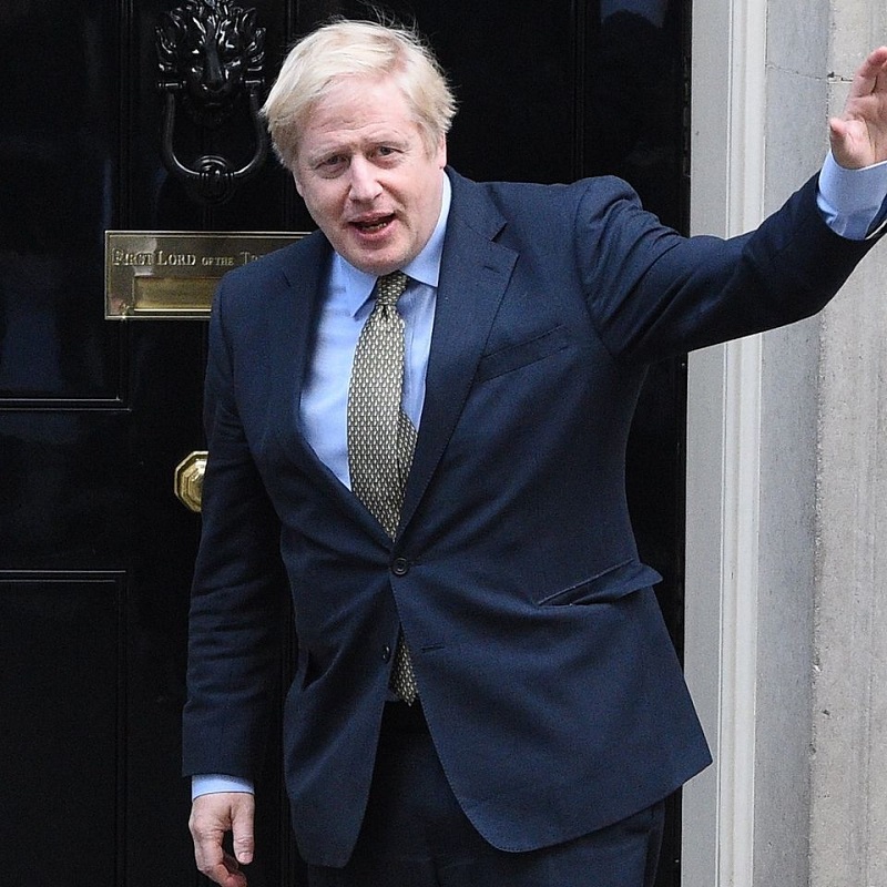 Britský premiér Boris Johnson.