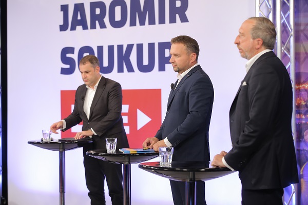 Hosté pořadu Jaromír Soukup Live.