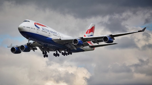 Letadlo Jumbo Jet.