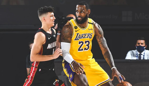 Série mezi Miami a LA Lakers místy připomínala souboj Davida s Goliášem.