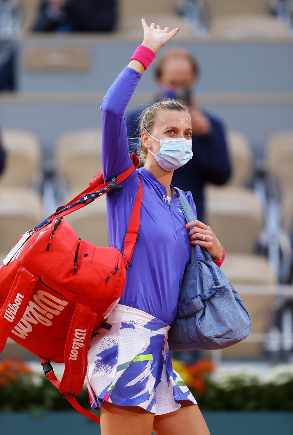Petra Kvitová se loučí s letošní sezonou, necítí se zdravotně v pohodě.