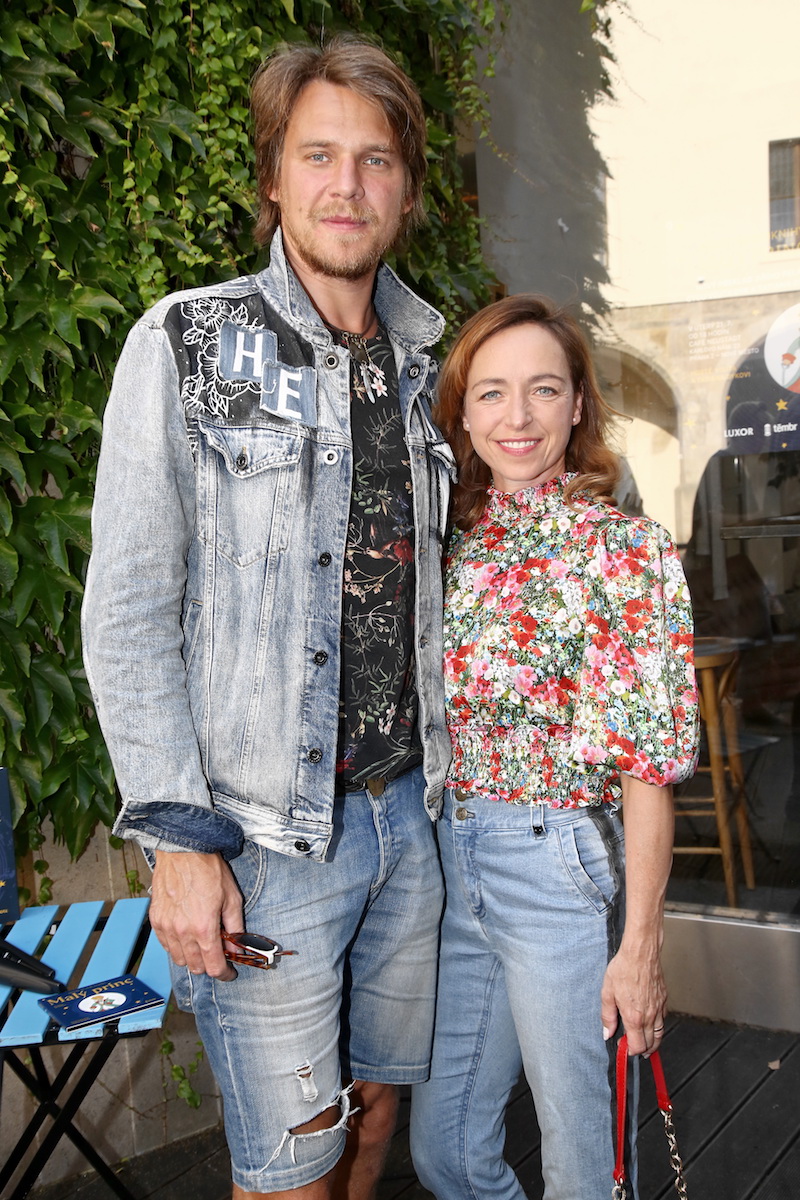 Vojtěch Dyk a Tatiana Dyková. Vojtěch Dyk a Tatiana Dyková.