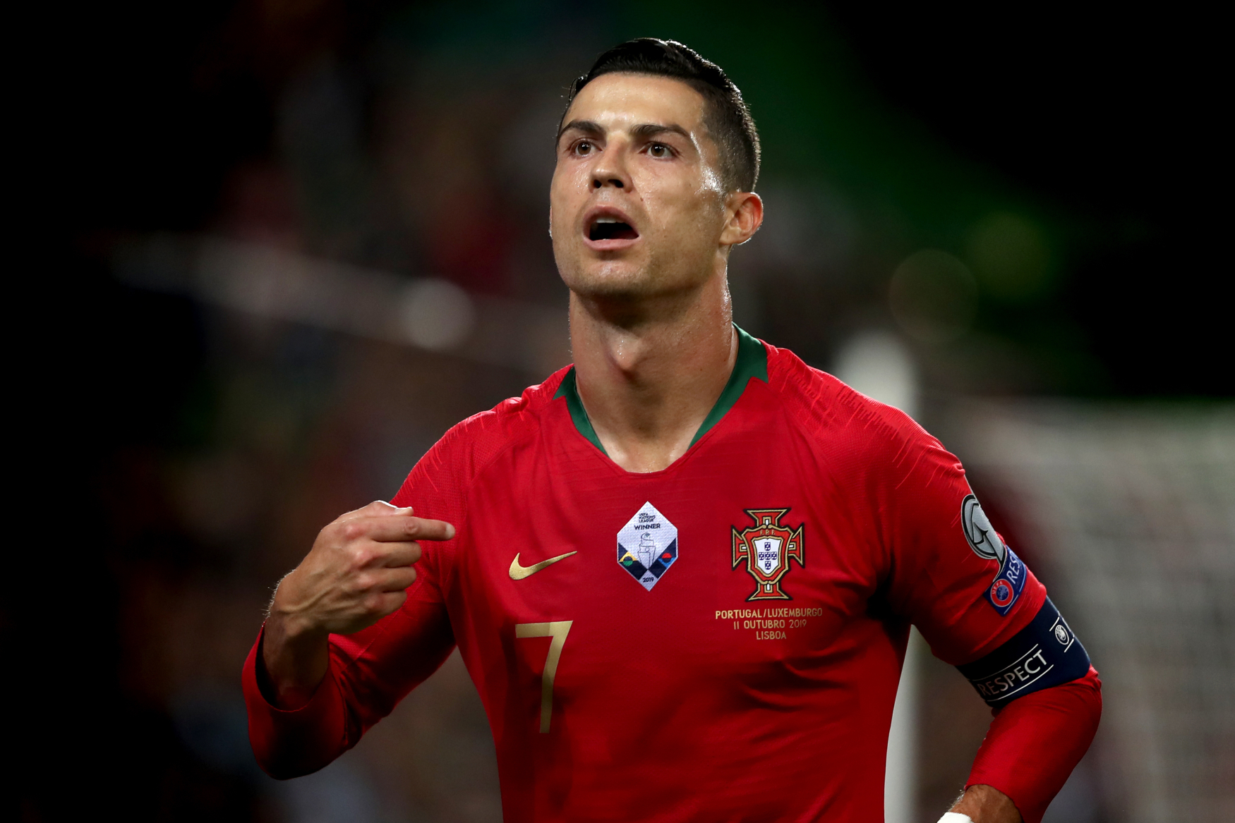Cristiano Ronaldo má problém.