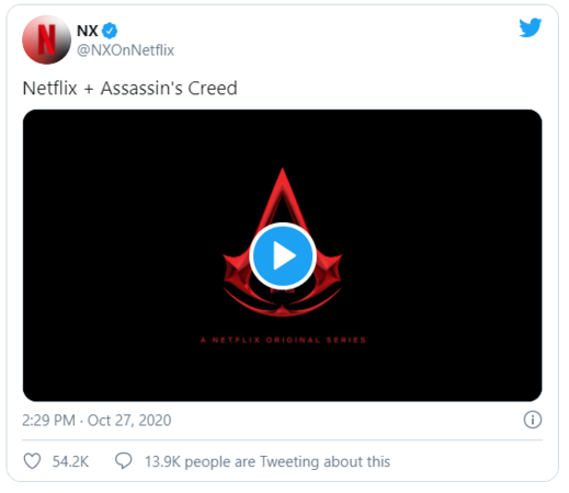 Assassin’s Creed dostane vlastní hraný seriál od Netflixu
