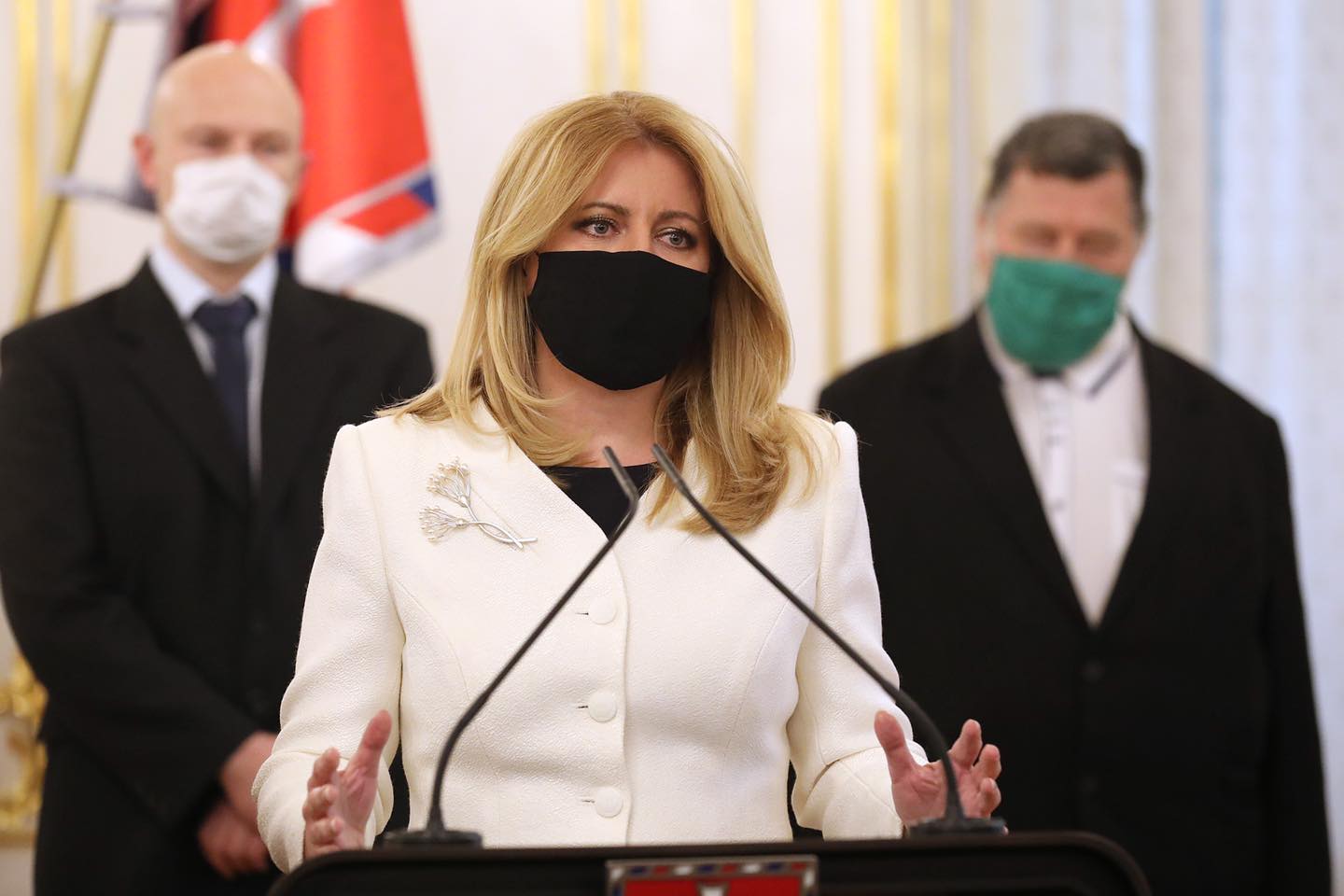 Slovenská prezidentka Zuzana Čaputová.