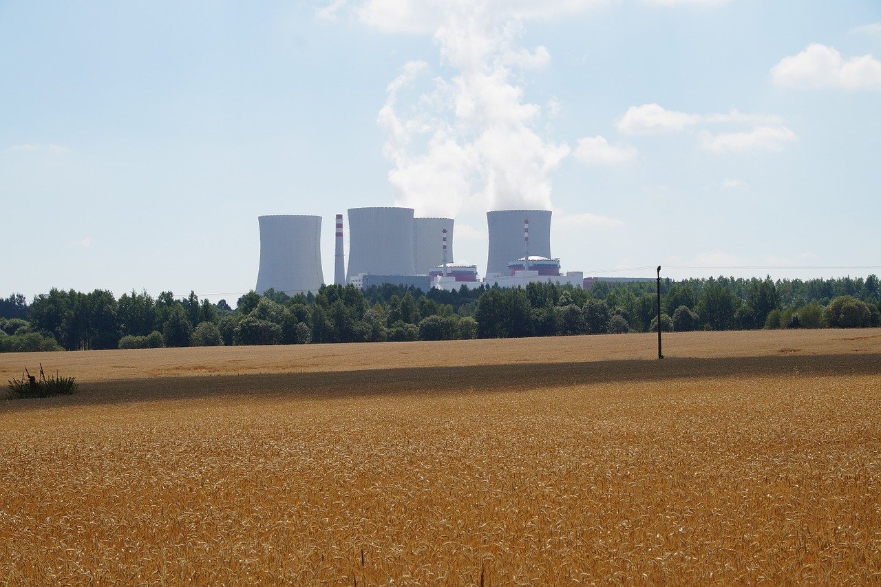 Jaderná elektrárna Temelín.
