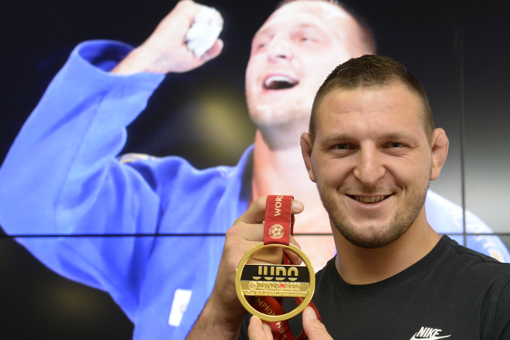 Olympijský vítěz v judu Lukáš Krpálek.