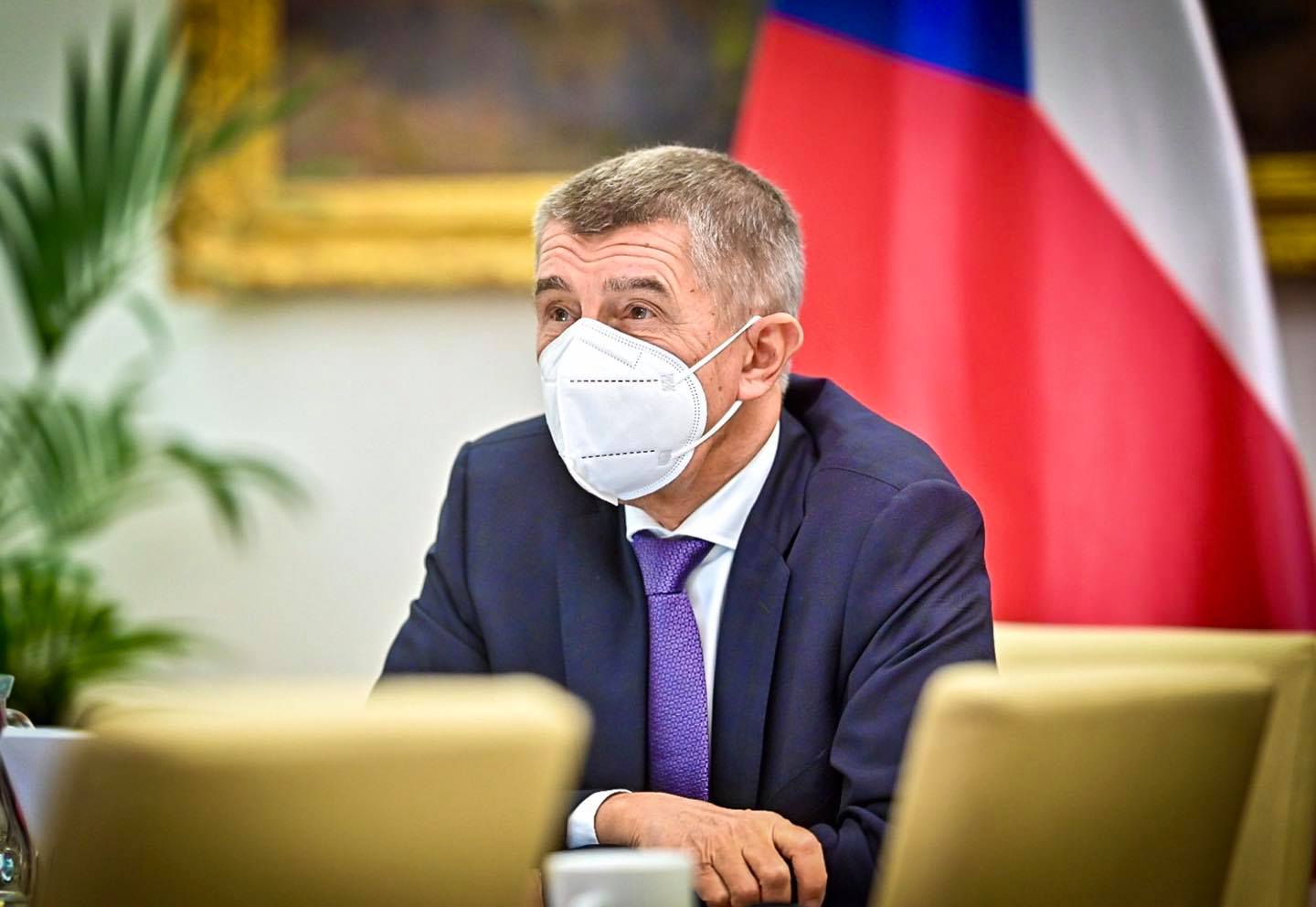 Premiér Andrej Babiš (ANO).