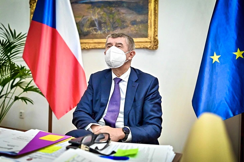 Premiér Andrej Babiš (ANO).