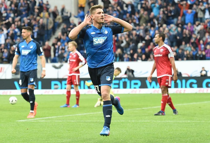 Nejlepší kanonýr Hoffenheimu Kramarič má fanklub v Čechách.
