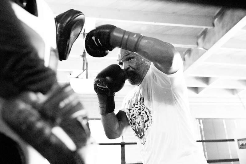 Boxerská legenda Mike Tyson.