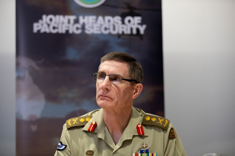 Šéf australských obranných sil Angus Campbell.