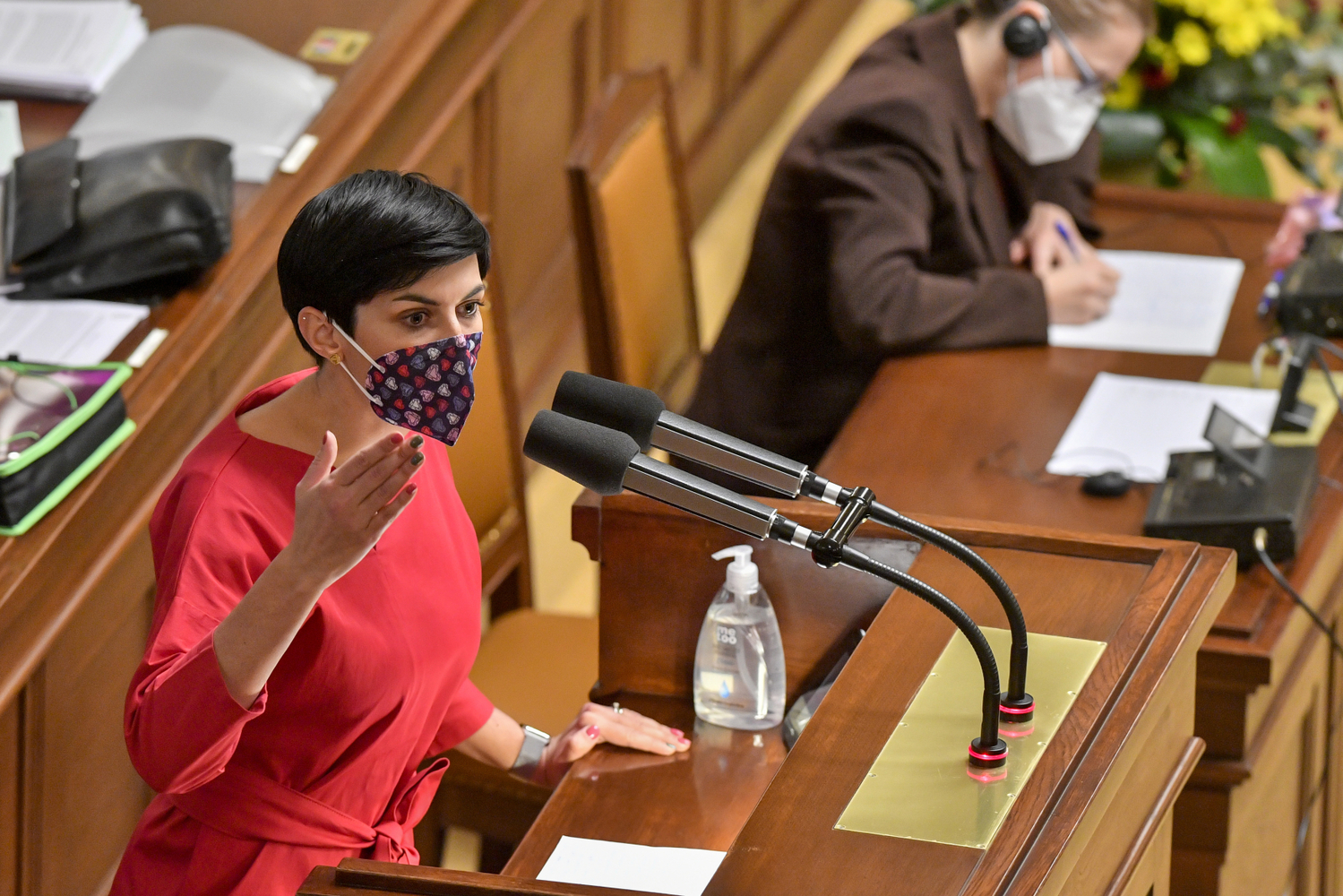 Předsedkyně TOP 09 Markéta Pekarová Adamová.