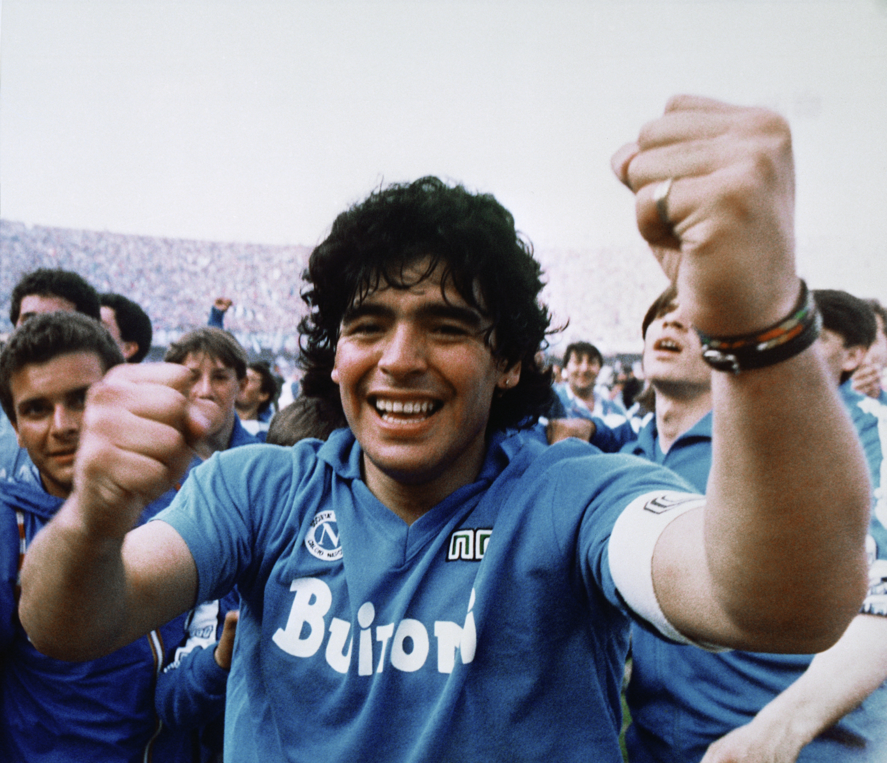 Zesnulá fotbalová legenda Diego Maradona.