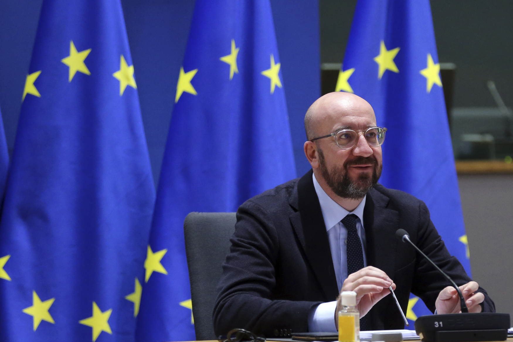 Předseda Evropské rady Charles Michel.