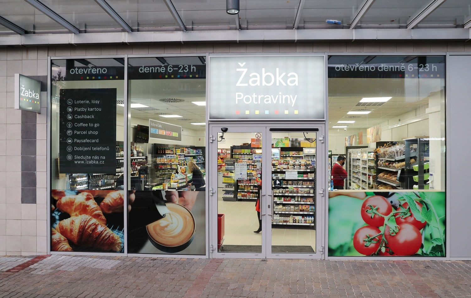Obchodní síť Žabka otevřela nové prodejny.