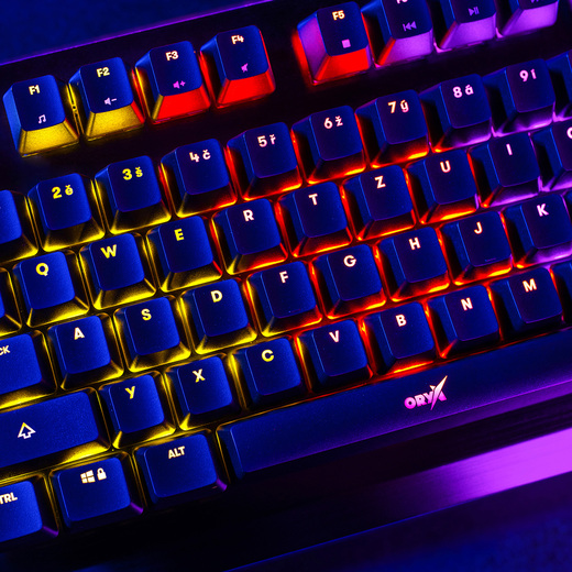 Niceboy ORYX K444 a K610 - kvalitní mechanické klávesnice za skvělou cenu
